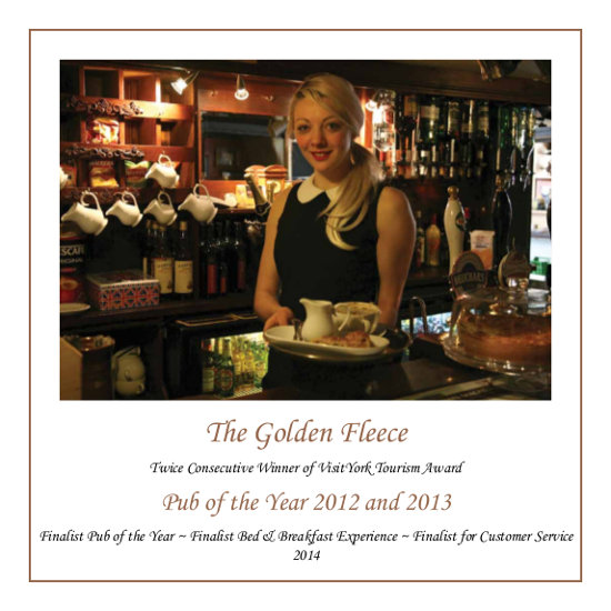 Golden Fleece York Food Menu