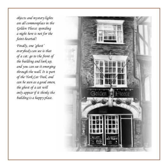 Golden Fleece York Food Menu